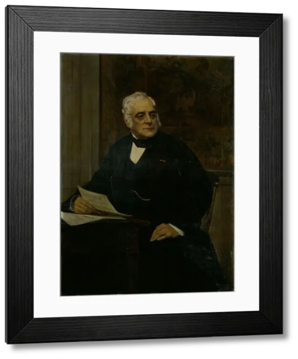 Framed Print : Portrait of the composer Daniel-Francois-Esprit Auber (1782-1871) Framed Print : Portrait of the composer Daniel-Francois-Esprit Auber (1782-1871)