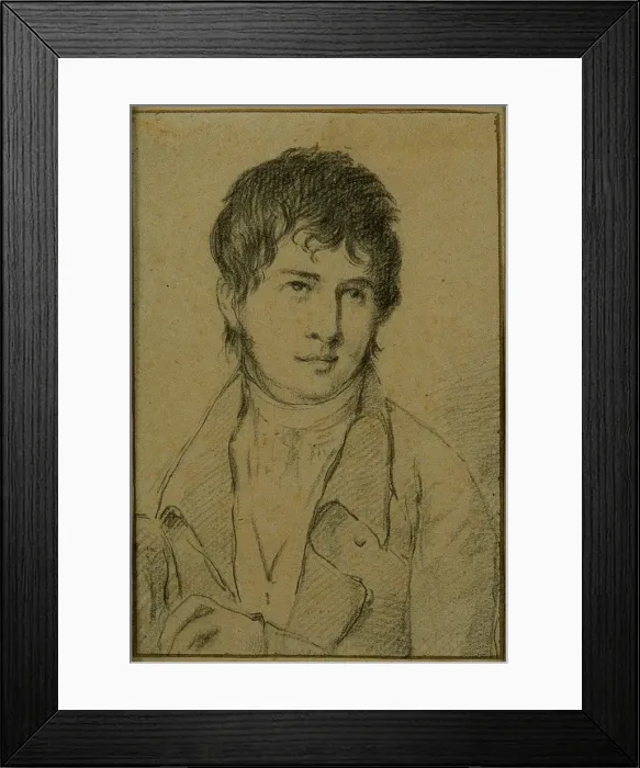 Framed Print : Portrait of the composer Francois-Adrien Boieldieu (1775-1834) Framed Print : Portrait of the composer Francois-Adrien Boieldieu (1775-1834)