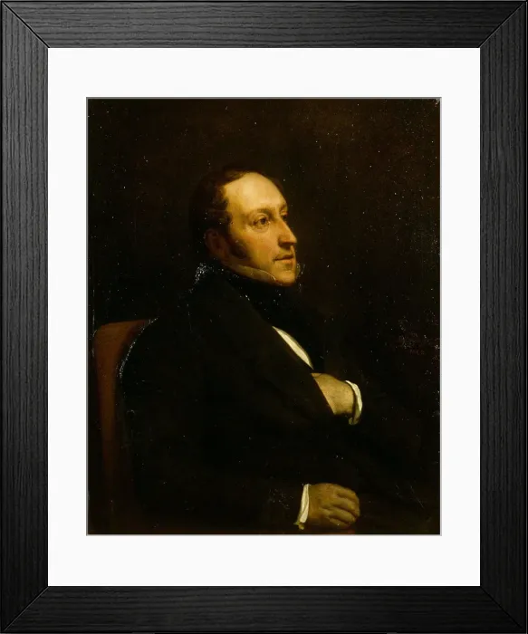 Framed Print : Portrait of the composer Gioachino Antonio Rossini (1792-1868) Framed Print : Portrait of the composer Gioachino Antonio Rossini (1792-1868)