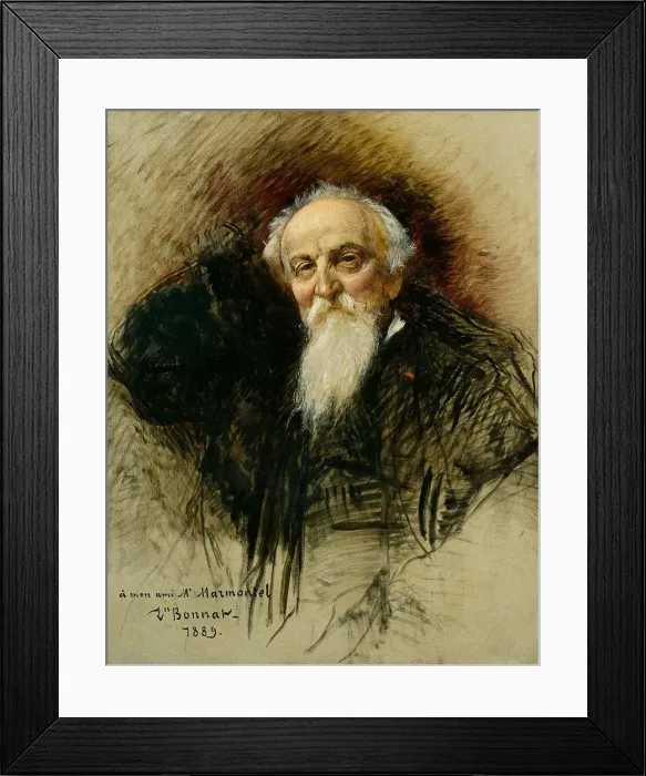 Framed Print : Portrait of the composer Antoine Francois Marmontel (1816-1898) Framed Print : Portrait of the composer Antoine Francois Marmontel (1816-1898)