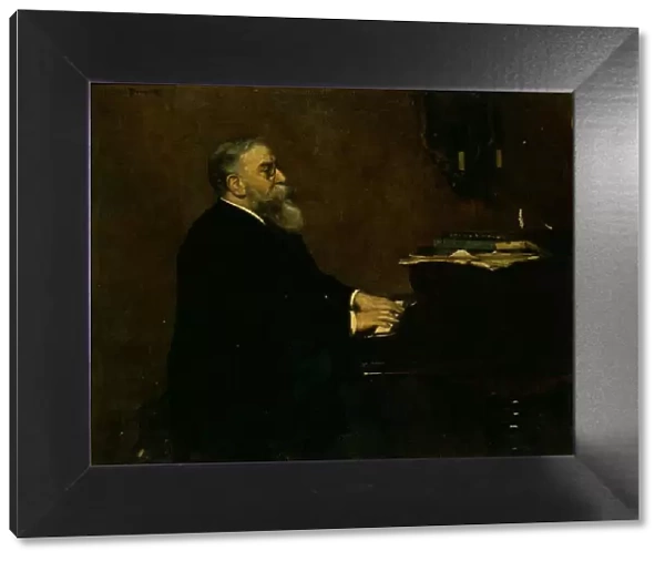 Portrait of the composer Raoul Pugno (1852-1914)