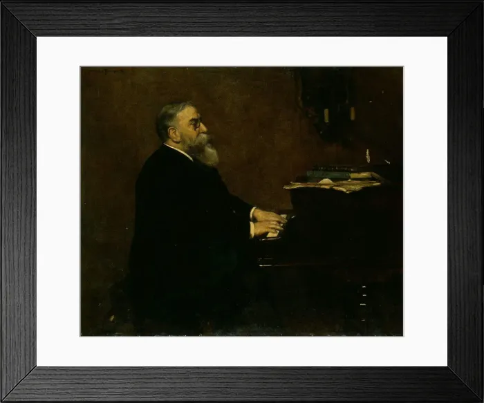 Framed Print : Portrait of the composer Raoul Pugno (1852-1914) Framed Print : Portrait of the composer Raoul Pugno (1852-1914)