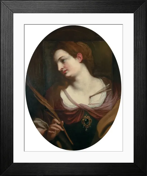 Framed Print : Saint Barbara Framed Print : Saint Barbara