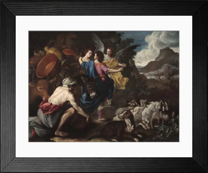 Framed Print : Rachel and Jacob Framed Print : Rachel and Jacob