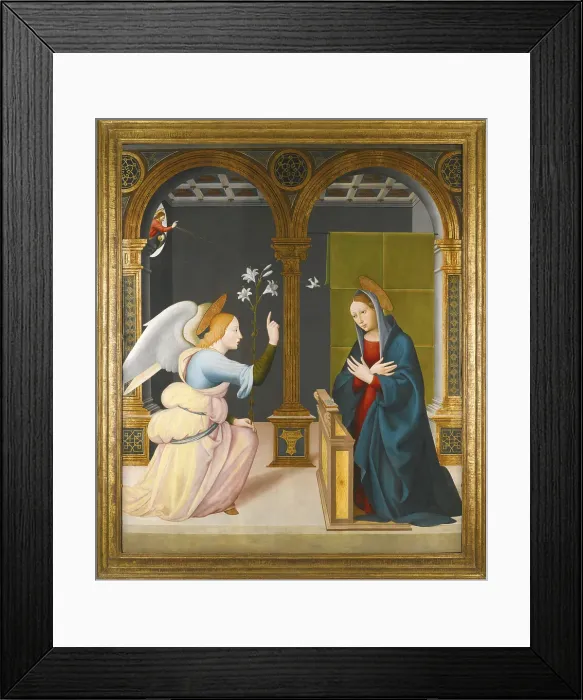 Framed Print : The Annunciation Framed Print : The Annunciation
