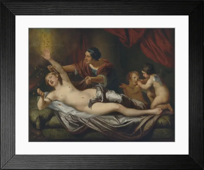Framed Print : Danae. Private Collection Framed Print : Danae. Private Collection