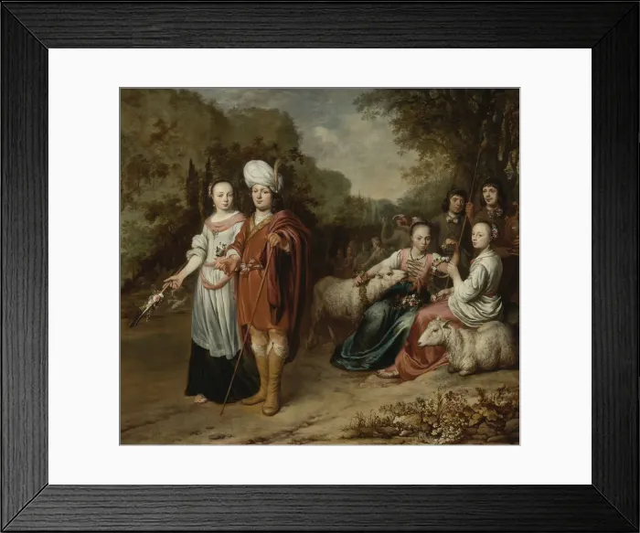 Framed Print : Rachel and Jacob Framed Print : Rachel and Jacob