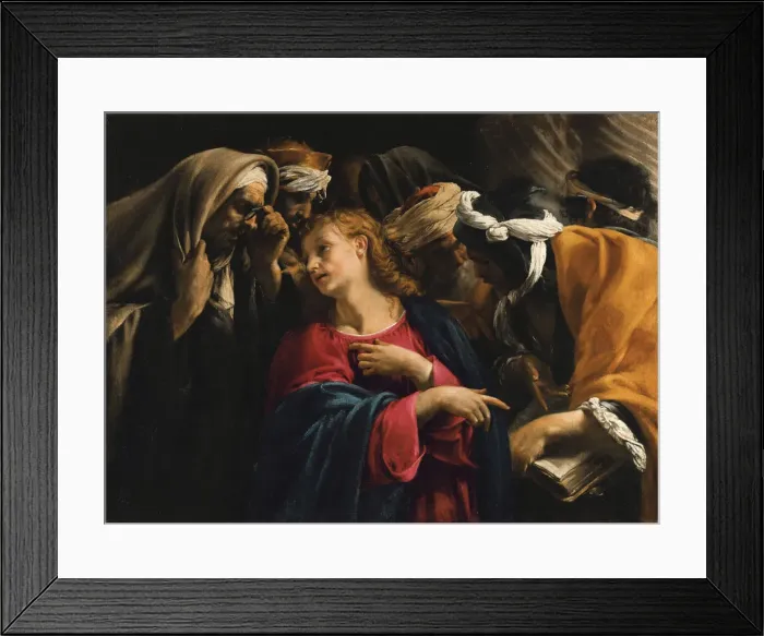Framed Print : Christ among the Doctors Framed Print : Christ among the Doctors