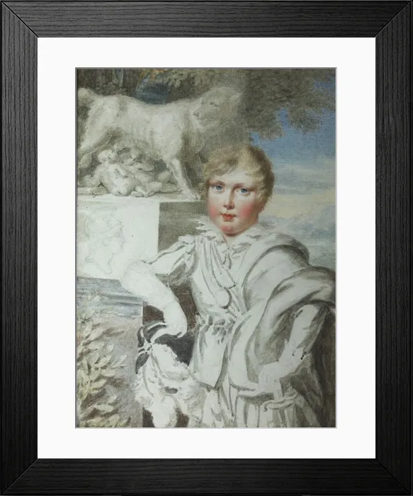 Framed Print : Prince Napoleon Francois Bonaparte (1811-1832) as child Framed Print : Prince Napoleon Francois Bonaparte (1811-1832) as child