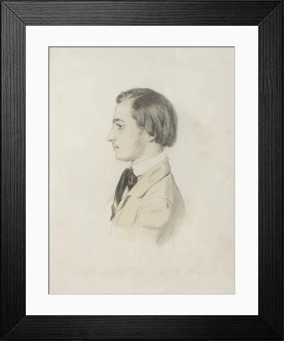 Framed Print : Portrait of Mikhail Konstantinovich Clodt Baron von Jurgensburg (1832-1902) Framed Print : Portrait of Mikhail Konstantinovich Clodt Baron von Jurgensburg (1832-1902)