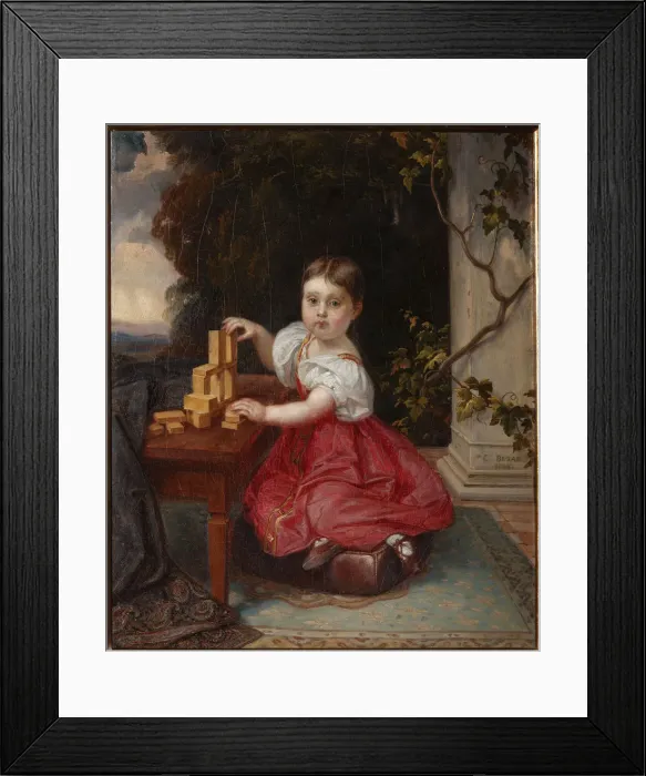 Framed Print : Portrait of Countess Natalia Vladimirovna Orlova-Davydova (1833-1885), later Countess Dolgorukova, a Framed Print : Portrait of Countess Natalia Vladimirovna Orlova-Davydova (1833-1885), later Countess Dolgorukova, a
