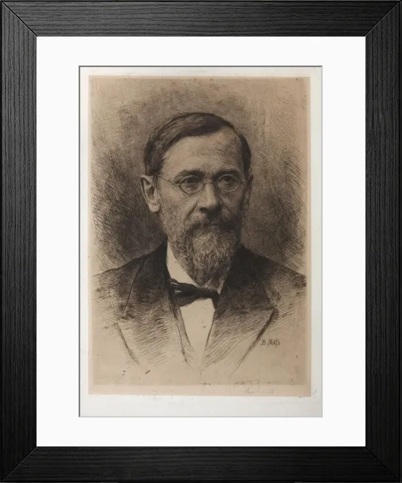 Framed Print : Portrait of the historian Vasily Klyuchevsky (1841-1911) Framed Print : Portrait of the historian Vasily Klyuchevsky (1841-1911)