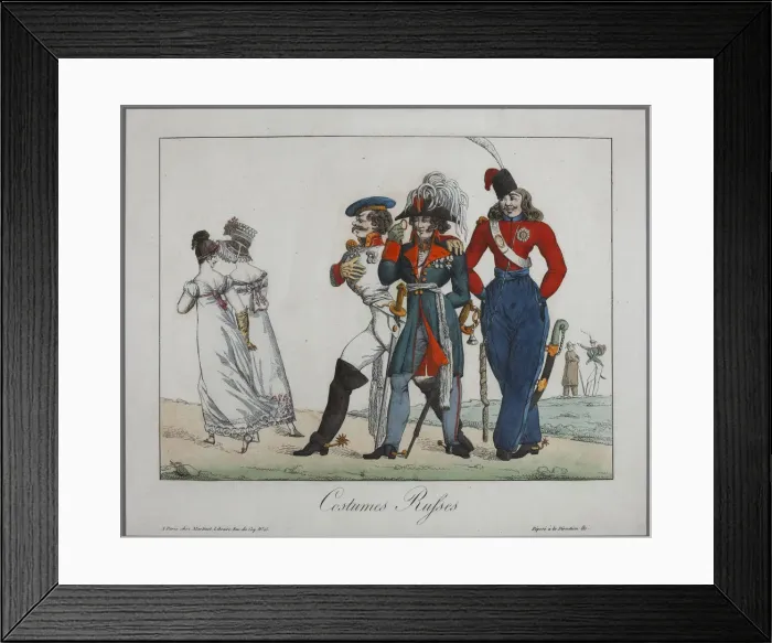Framed Print : Russian dress Framed Print : Russian dress