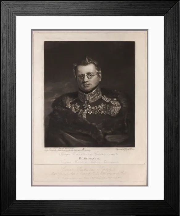 Framed Print : Portrait of Count Stanislaw Potocki (1782-1831) Framed Print : Portrait of Count Stanislaw Potocki (1782-1831)