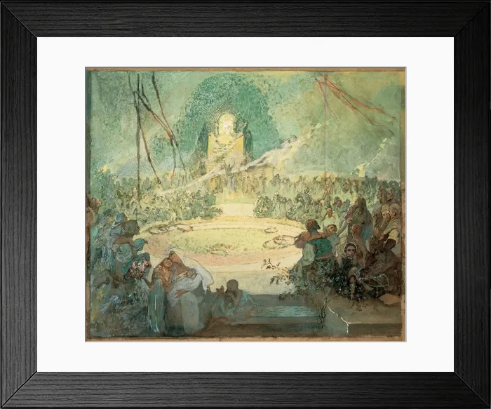 Framed Print : Study for The Age of Love Framed Print : Study for The Age of Love