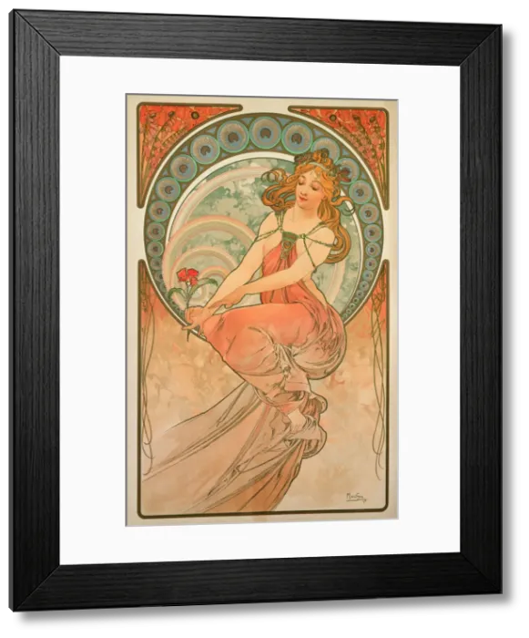 Framed Print : Painting (From the series The Arts) Framed Print : Painting (From the series The Arts)