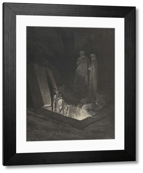 Framed Print : Inferno. Illustration to the Divine Comedy by Dante Alighieri Framed Print : Inferno. Illustration to the Divine Comedy by Dante Alighieri