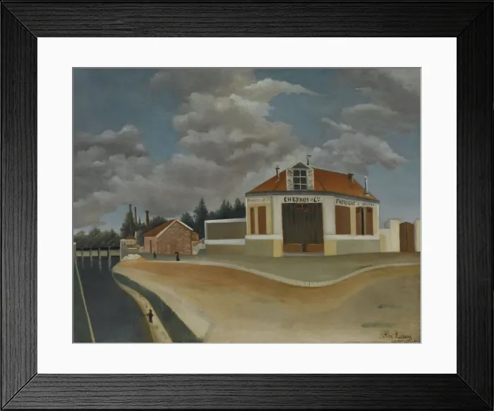 Framed Print : The Chair Factory at Alfortville Framed Print : The Chair Factory at Alfortville