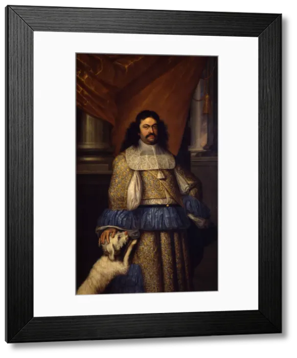 Framed Print : Portrait of Ranuccio II Farnese (1630?1694), Duke of Parma. Artist: Denys, Jacob (1644-1708) Framed Print : Portrait of Ranuccio II Farnese (1630?1694), Duke of Parma. Artist: Denys, Jacob (1644-1708)