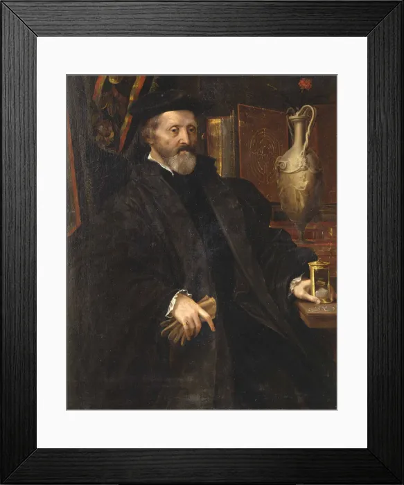 Framed Print : Portrait of Bartolomeo Prati. Artist: Mazzola Bedoli, Girolamo (c. 1500-1569) Framed Print : Portrait of Bartolomeo Prati. Artist: Mazzola Bedoli, Girolamo (c. 1500-1569)