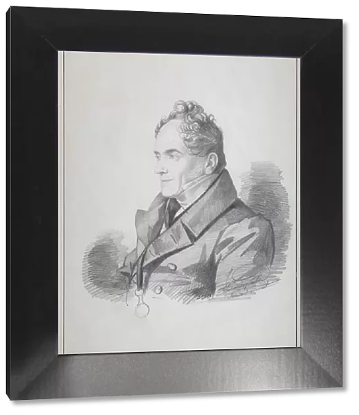 Portrait of Count Viktor Pavlovich Kochubey (1768-1834), Imperial Chancellor of Russia, c. 1832. Artist: Hampeln, Carl, von (1794-after 1880)