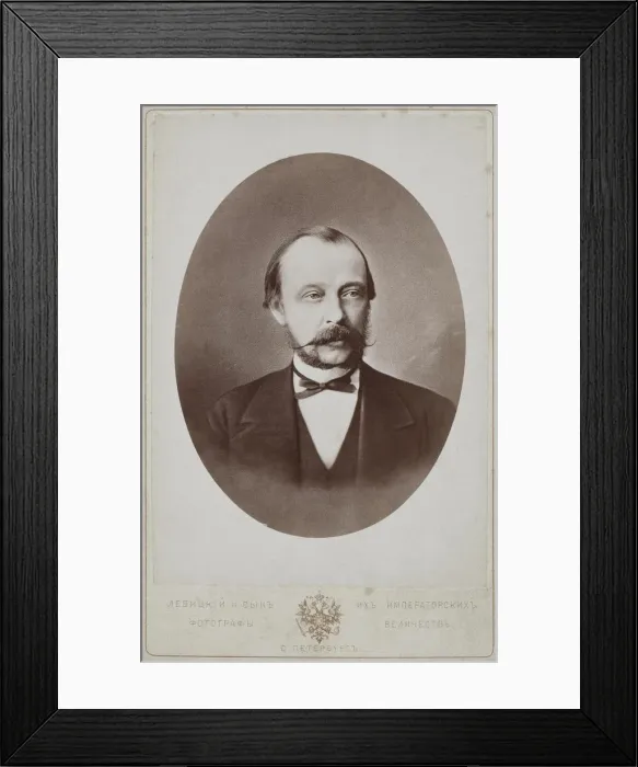Framed Print : Portrait of Count Dmitry Andreyevich Tolstoy (1823-1889), 1887. Artist: Levitsky, Sergei Lvovich (1819-1898) Framed Print : Portrait of Count Dmitry Andreyevich Tolstoy (1823-1889), 1887. Artist: Levitsky, Sergei Lvovich (1819-1898)