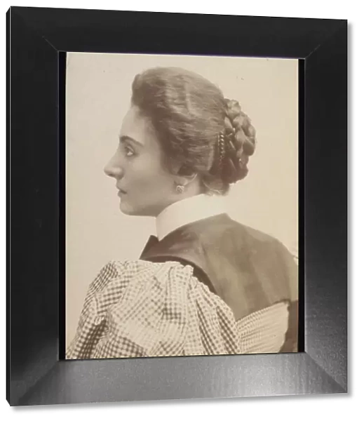 Portrait of of Gemma Bellincioni (1864-1950). Artist: Brogi, Giacomo (1822-1881)