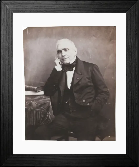 Framed Print : Portrait of Eugene Scribe (1791-1861), 1862. Artist: Nadar, Gaspard-Felix (1820-1910) Framed Print : Portrait of Eugene Scribe (1791-1861), 1862. Artist: Nadar, Gaspard-Felix (1820-1910)