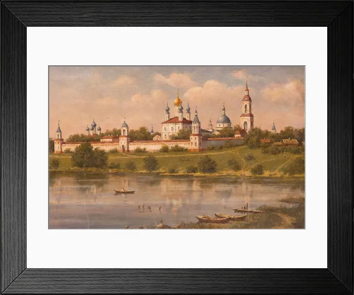 Framed Print : Kostroma, 1881. Artist: Nevrev, Nikolai Vasilyevich (1830-1904) Framed Print : Kostroma, 1881. Artist: Nevrev, Nikolai Vasilyevich (1830-1904)
