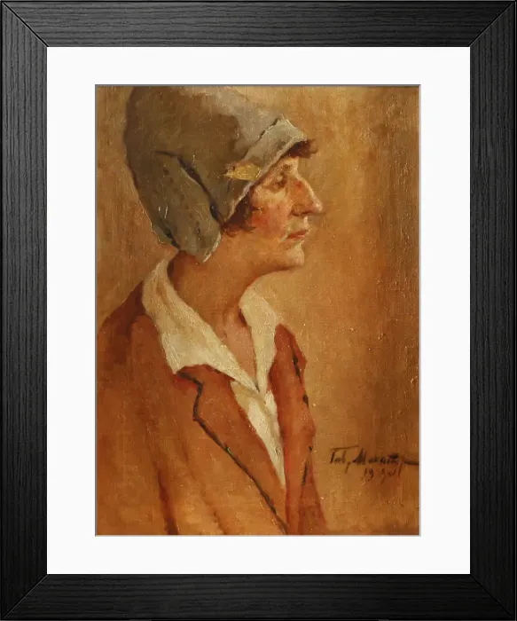 Framed Print : Portrait of the Poet Anna Akhmatova (1889-1966), 1929. Artist: Makaturin, Gavriil Petrovich (1892-1945) Framed Print : Portrait of the Poet Anna Akhmatova (1889-1966), 1929. Artist: Makaturin, Gavriil Petrovich (1892-1945)