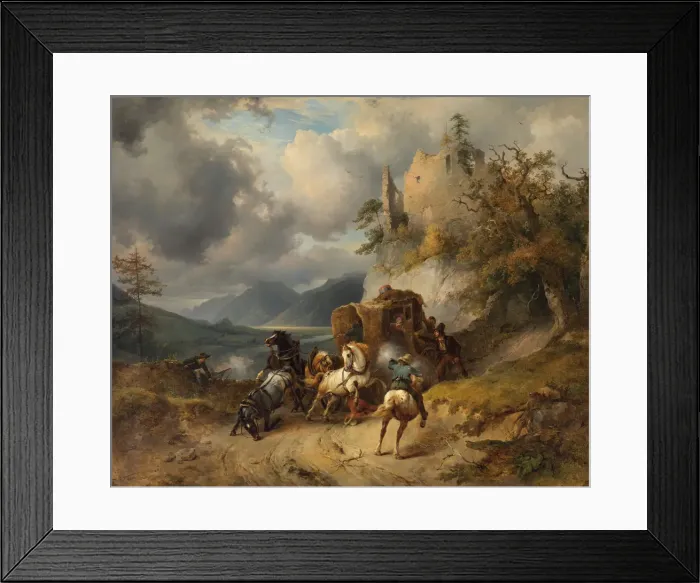 Framed Print : The Robbery Framed Print : The Robbery