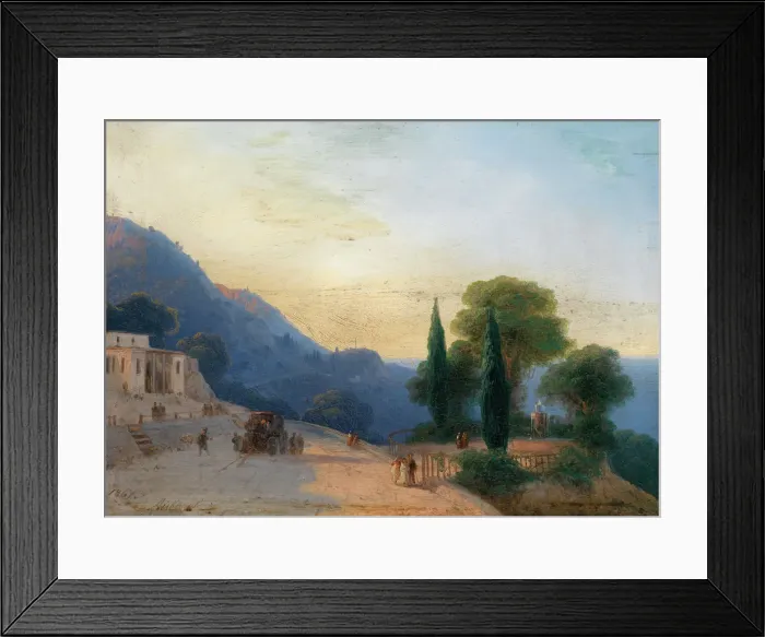 Framed Print : A Summer day in Crimea Framed Print : A Summer day in Crimea