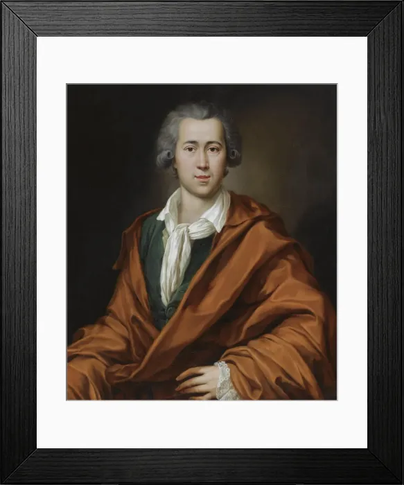 Framed Print : Portrait of Johann Melchior Edler von Birkenstock (1738-1809) Framed Print : Portrait of Johann Melchior Edler von Birkenstock (1738-1809)