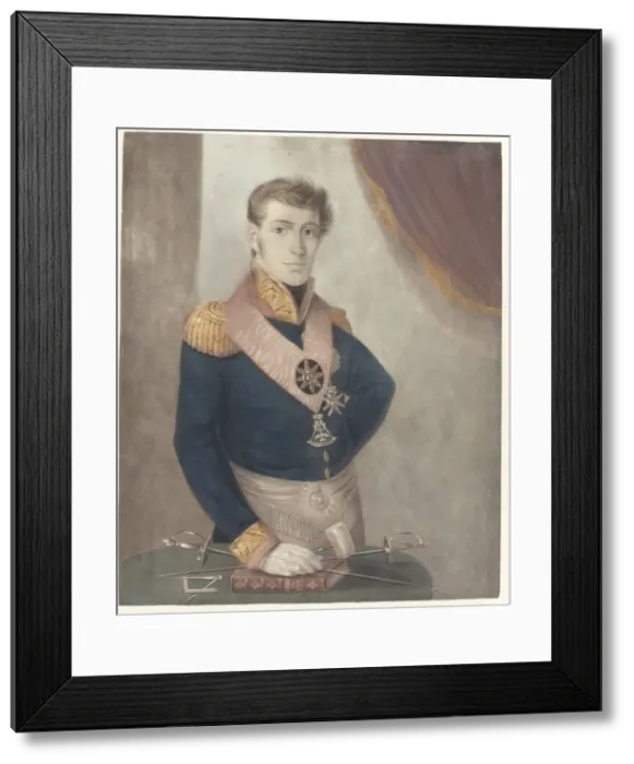 Framed Print : Prince Frederick of the Netherlands as Grand Master Framed Print : Prince Frederick of the Netherlands as Grand Master