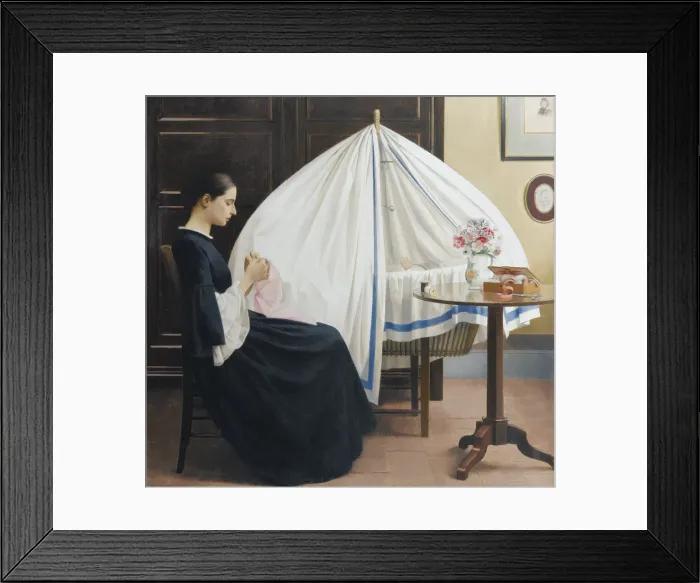 Framed Print : Delfina Boutet de Monvel by Sylvies Cradle Framed Print : Delfina Boutet de Monvel by Sylvies Cradle