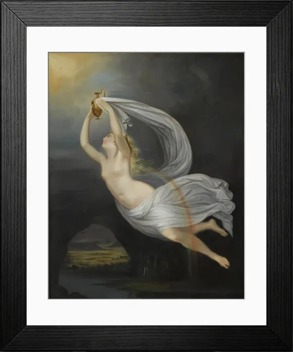 Framed Print : Iris Carrying the Water of the River Styx to Olympus Framed Print : Iris Carrying the Water of the River Styx to Olympus