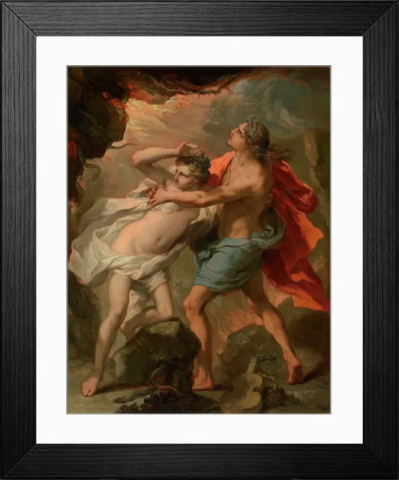 Framed Print : Orpheus and Eurydice Framed Print : Orpheus and Eurydice