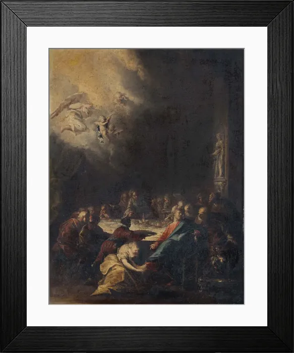 Framed Print : Feast in the House of Simon the Pharisee Framed Print : Feast in the House of Simon the Pharisee