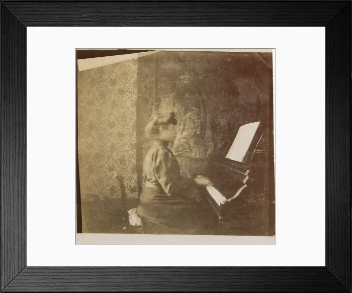 Framed Print : Misia Natanson at the Piano Framed Print : Misia Natanson at the Piano