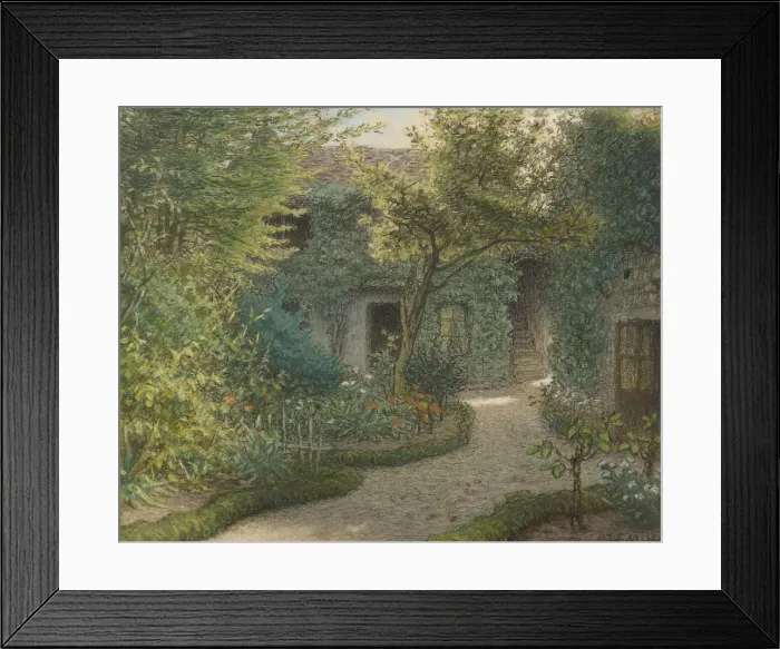 Framed Print : House of Theodore Rousseau in Barbizon Framed Print : House of Theodore Rousseau in Barbizon