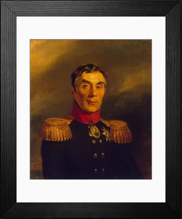 Framed Print : Portrait of Count Alexey Andreyevich Arakcheyev (1769-1834) Framed Print : Portrait of Count Alexey Andreyevich Arakcheyev (1769-1834)