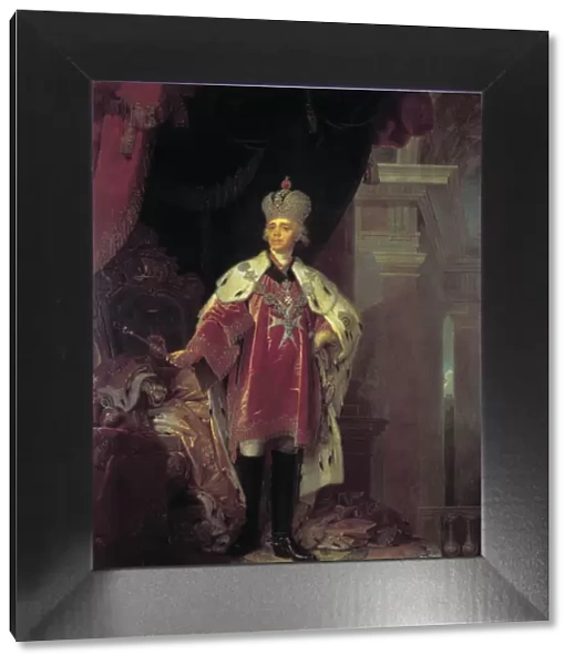 Emperor Paul I dressed as Grand Master of Maltese