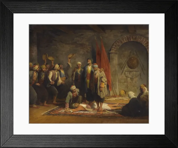 Framed Print : Rifai Sufi Ceremony Framed Print : Rifai Sufi Ceremony