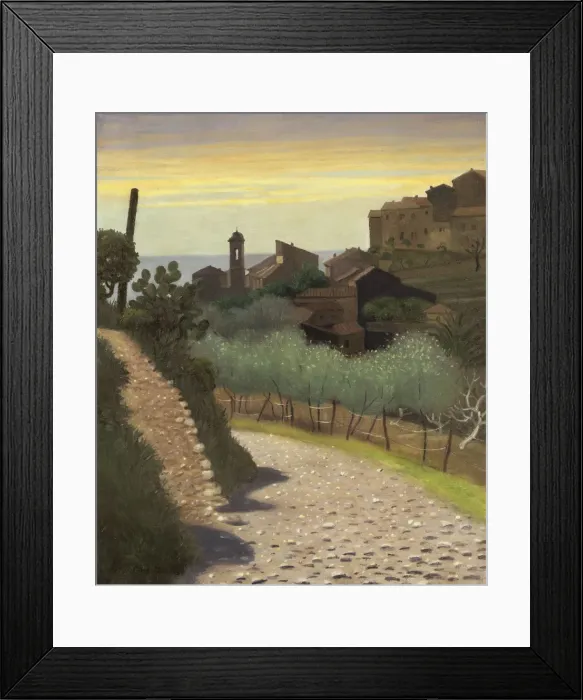 Framed Print : Eglise Saint-Anne a Cagnes Framed Print : Eglise Saint-Anne a Cagnes