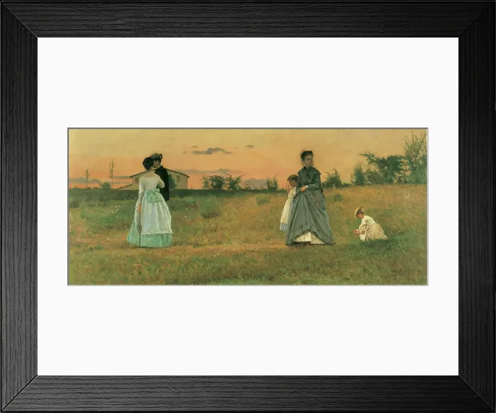 Framed Print : The engaged couple Framed Print : The engaged couple