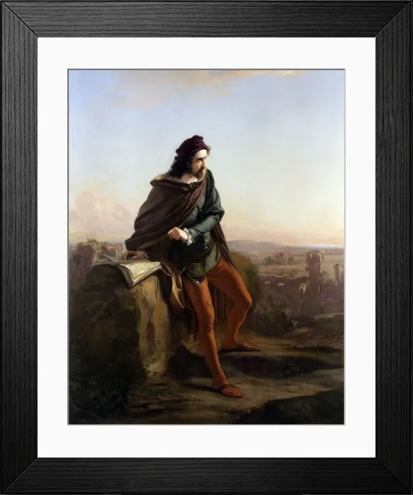 Framed Print : Cola di Rienzo Framed Print : Cola di Rienzo