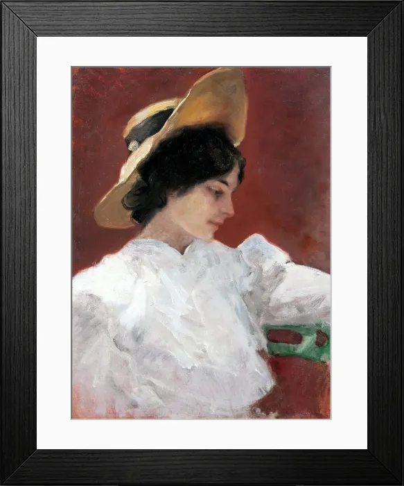 Framed Print : Yellow hat Framed Print : Yellow hat