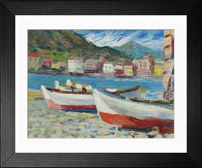 Framed Print : Rapallo, Boats Framed Print : Rapallo, Boats