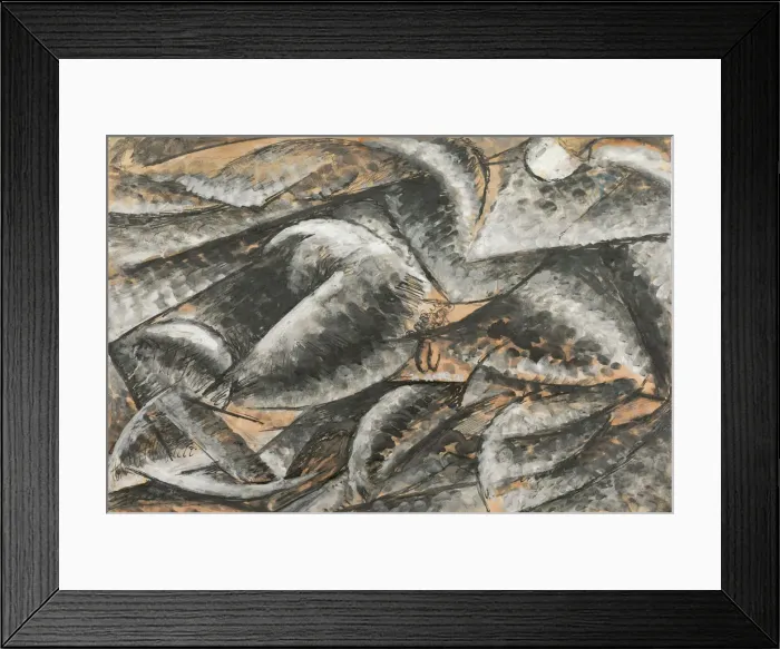 Framed Print : Dynamism of a human body (Dinamismo di un corpo umano) Framed Print : Dynamism of a human body (Dinamismo di un corpo umano)