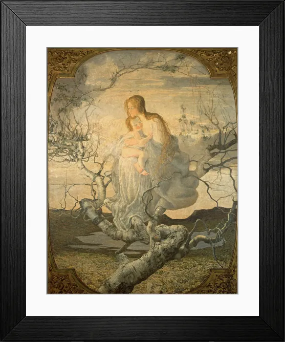 Framed Print : The angel of life Framed Print : The angel of life